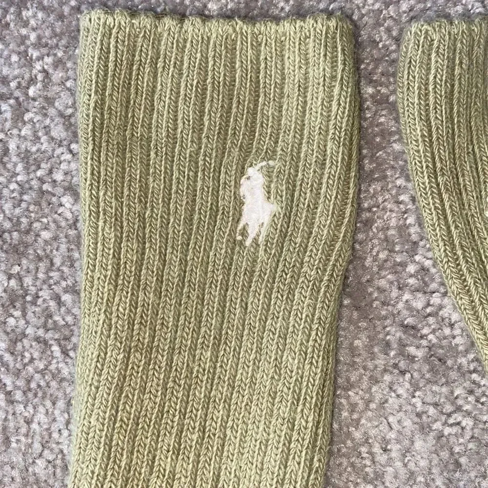 Ralph Lauren Polo Sage Logo Socks!